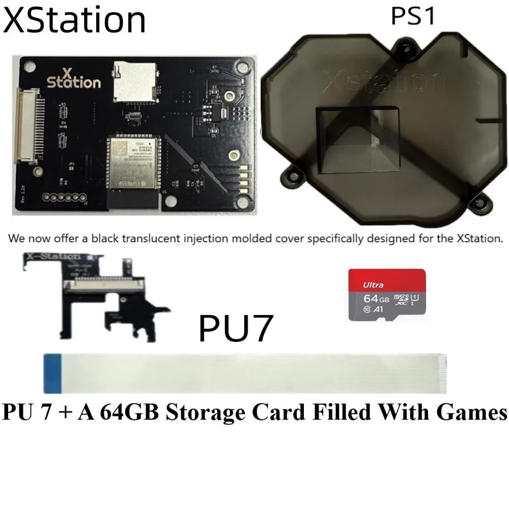XStation Optical Discdrive Emulator PS1 Game Console ODE XSTATION PICOSTATION For PlayStation PSone PS2 PS3 PS4 PS5 Modular Chip