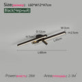 Long Aluminium Modern LED Ceiling Light Creative Design Ceiling Lamp Indoor Lighting Fixture Hallway Balcony Aisle Office Lustre
