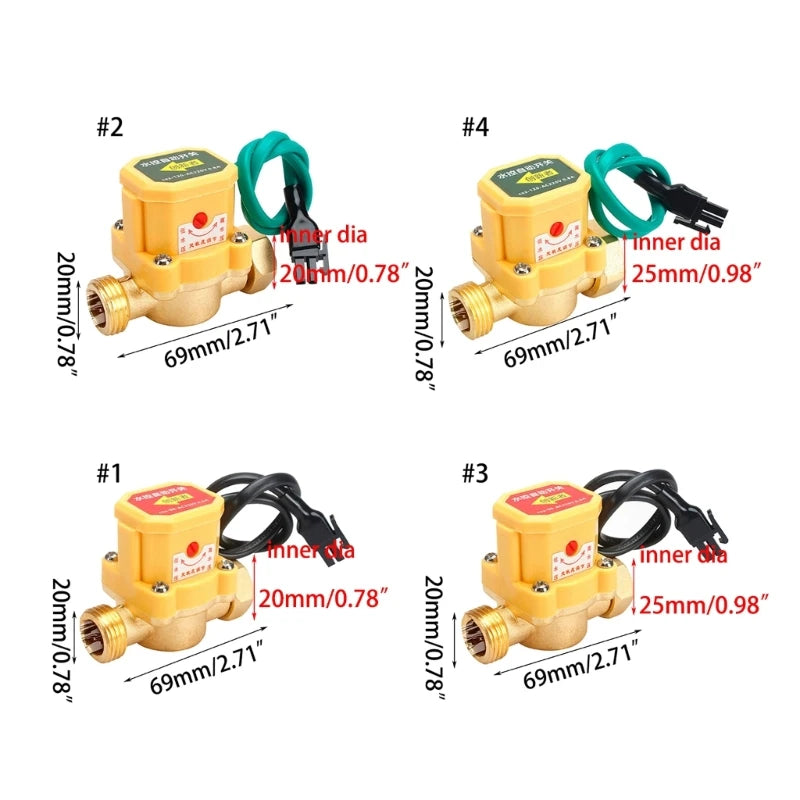 Automatic Electronic Control for Shower, Upgraded Boosting, Low Water Pressure, Solar Heaters