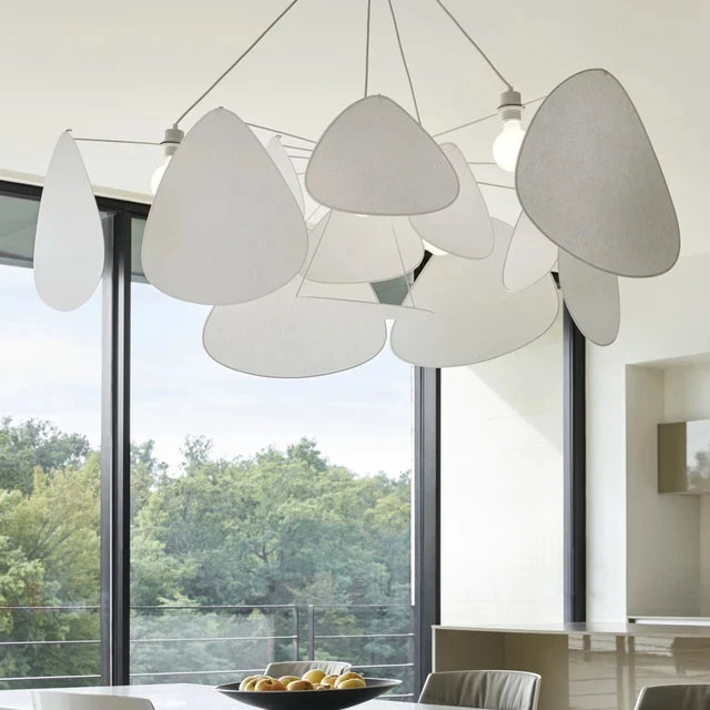 Japanese Wabi-sabi Rattan Pendant Light Dining Room Handmade Rattan Led Chandelier Bedroom Home Decor Leaf Grid Screen Droplight