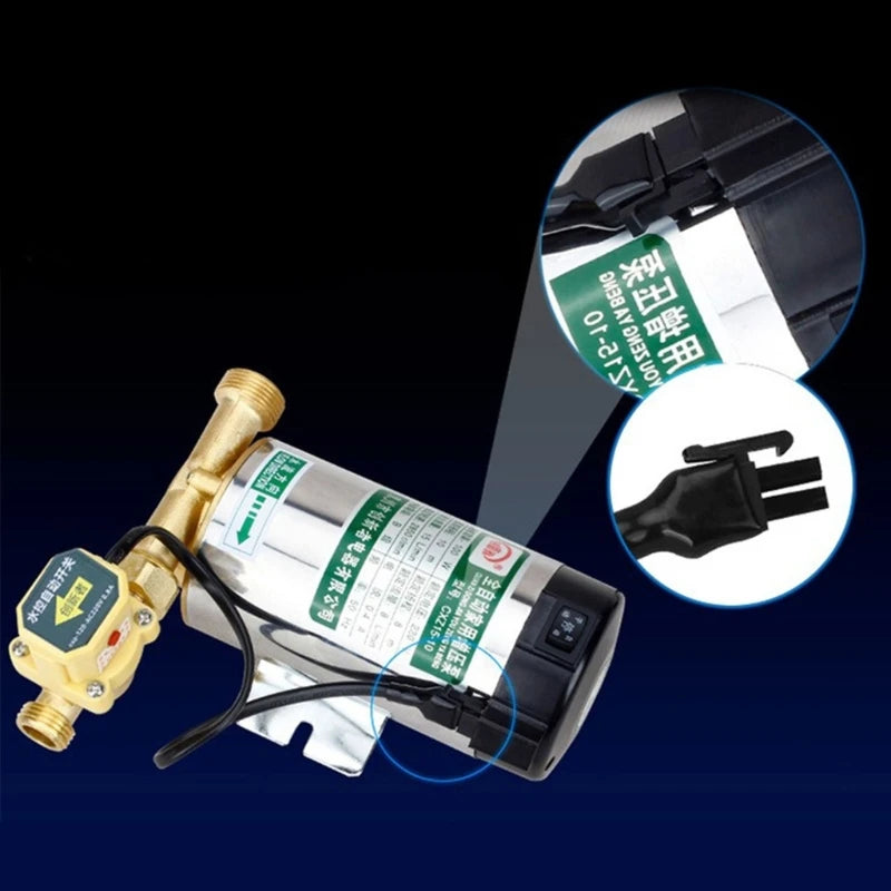 Automatic Electronic Control for Shower, Upgraded Boosting, Low Water Pressure, Solar Heaters