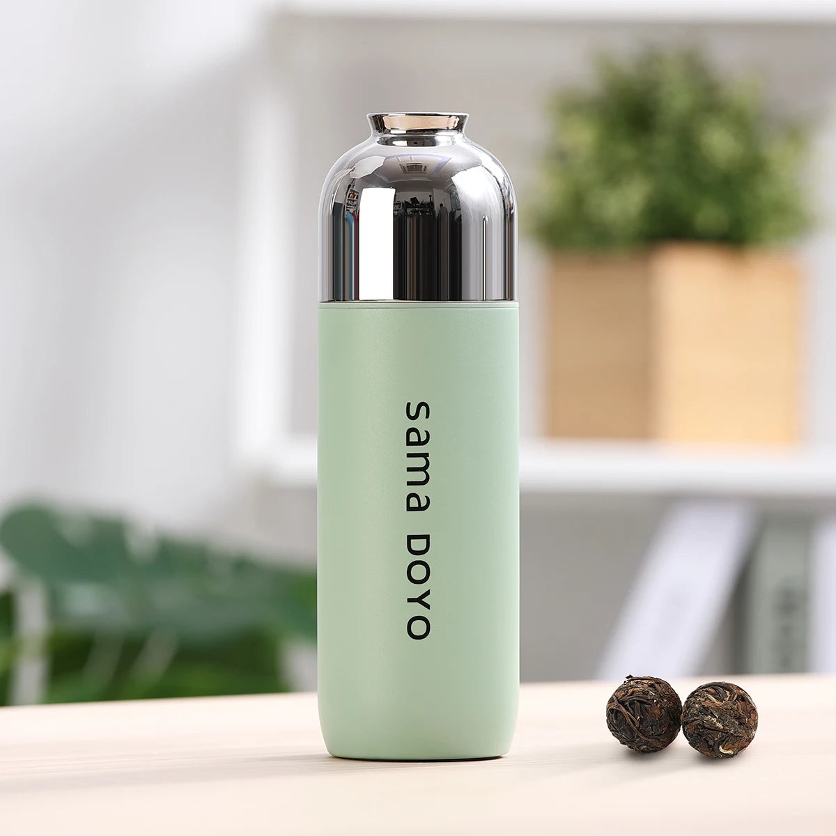 Magnetic cup braised tea cup with tea separation bubble tea cup old white tea braised cup thermal insulation