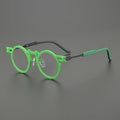 Ultralight titanium round glasses frame men and women personality myopia optical glasses luxury brand prescription glasses