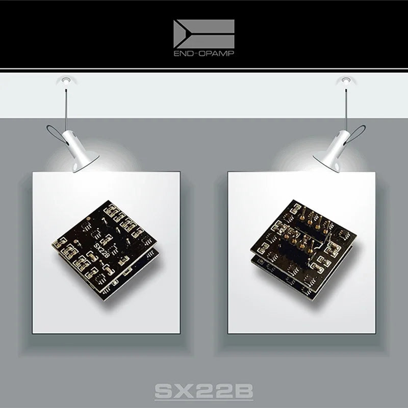 SX22B high fidelity fever discrete dual operational amplifier chip integrated module circuit front-end board replaces 4558d